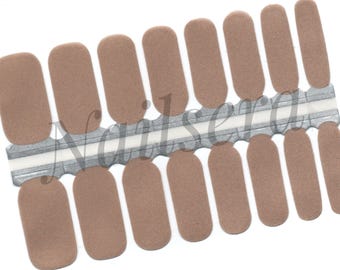 Americano Nail Wraps, Easy Application Stickers