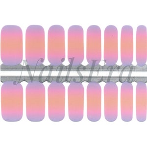 Tied to you Ombre Nail Wraps / Nail Strips / Nail Stickers