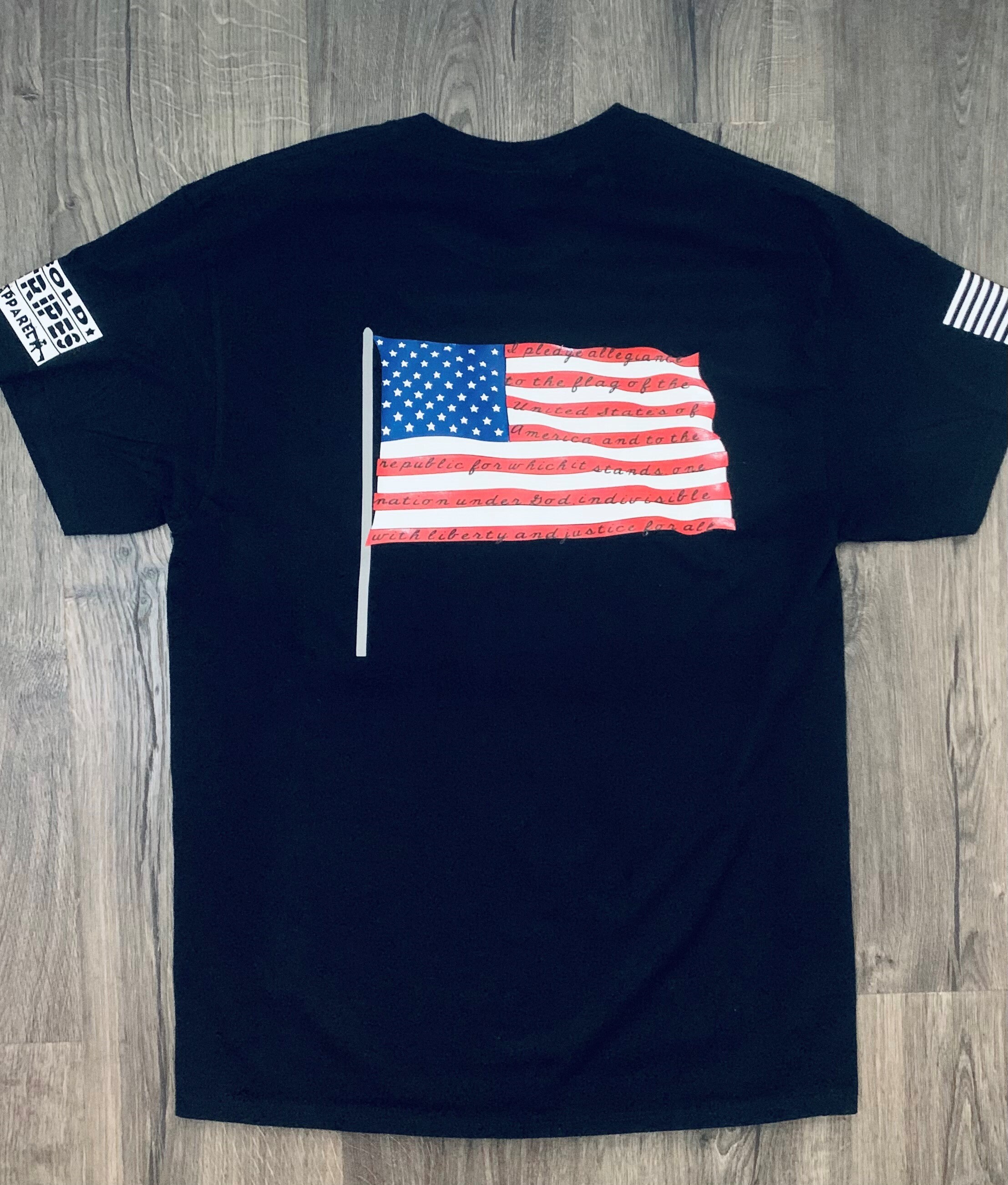 Pledge Allegiance Shirt Pledge Tshirt Mens Shirt American - Etsy UK