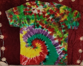 Lower Spiral Youth Tie Dye TShirt