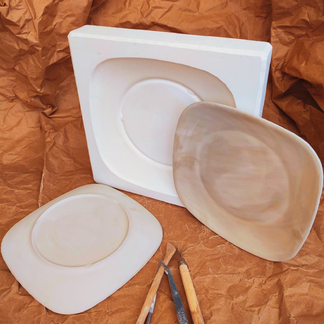 Plaster Molds for Slipcasting Ceramic Plate Make Your Own Handmade