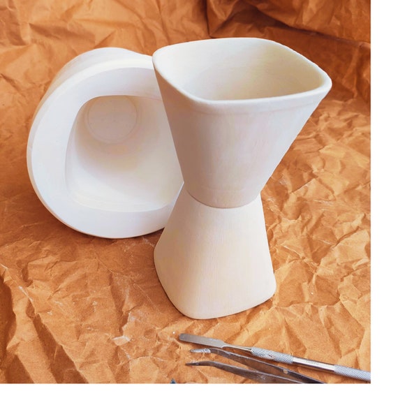 Casting Molds for Ceramic Mugs and Cups, Plaster Moulds for