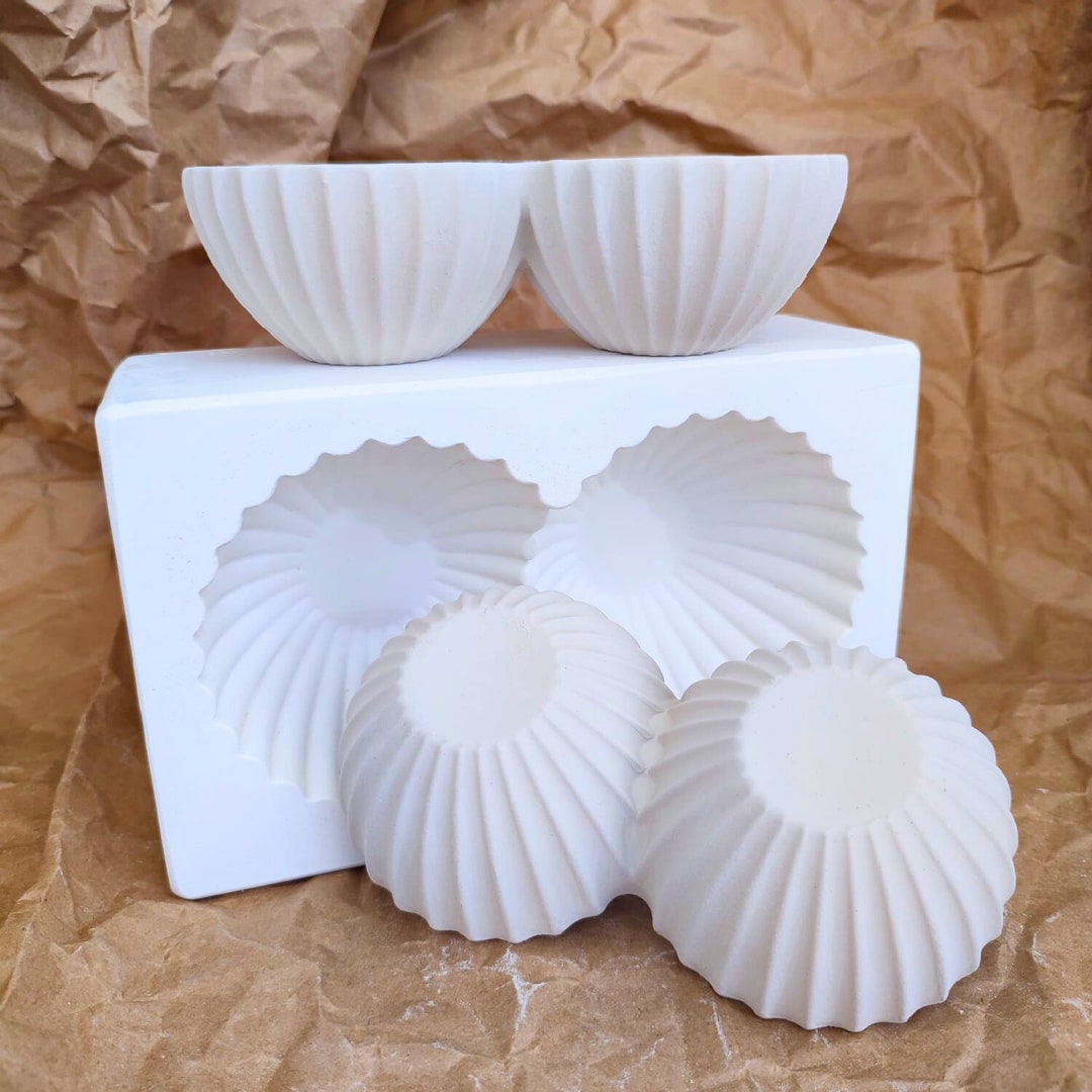 Plaster Molds for Slipcasting Ceramic Bowls Make Your Own Etsy