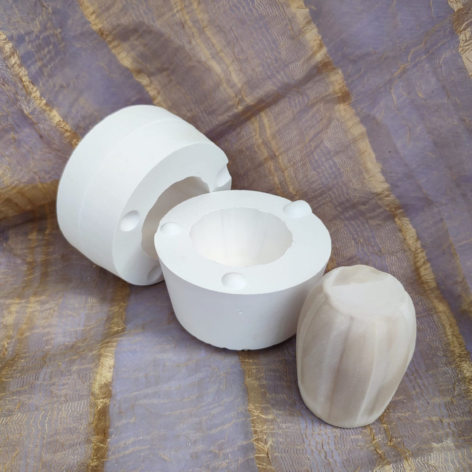 Slip Casting Molds for Ceramics, Plaster Moulds for Pottery Etsy
