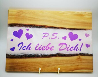 kitchen board, cutting board, gift, Valentine's Day