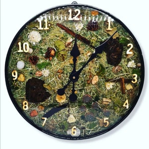 Almuhr, Wanduhr, Stahlringuhr, XXL Uhr, Eisenring Uhr