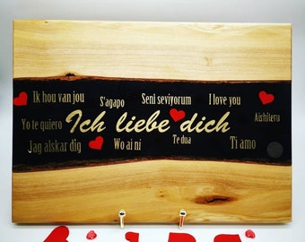 kitchen board, cutting board, Valentine's Day