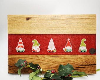 Gnome, kitchen board, cutting board, Christmas