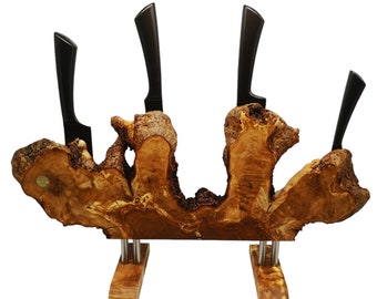 Knife holder, magnetic knife wall, knife block
