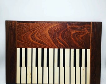 Cutting board, serving board, kitchen board, gift, piano
