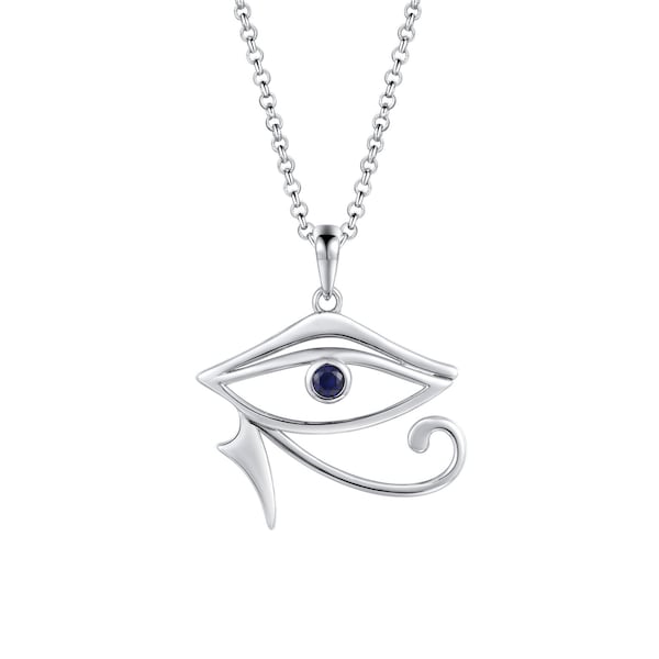 Pendentif Œil d'Horus en argent 925 brillant by White Alpina