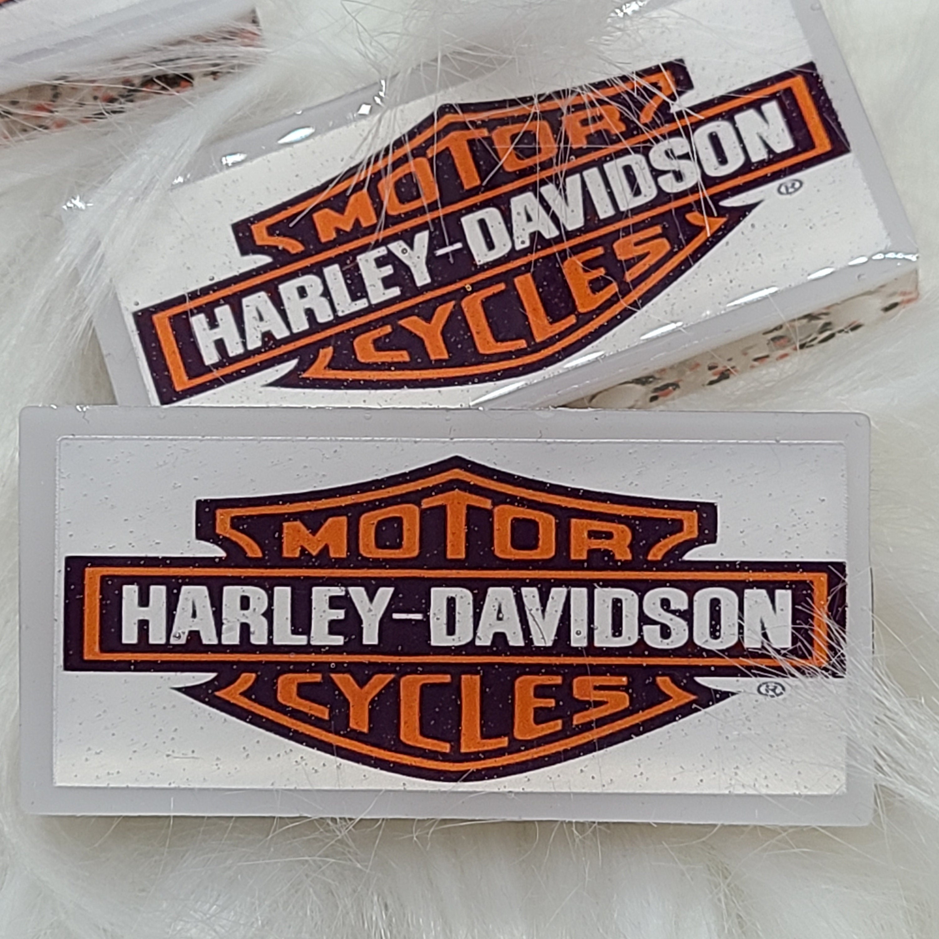 Harley Davidson dominos / Harley Davidson / motorcycle / Etsy