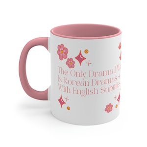 K-Drama Mug| Korea Mug|K-Pop Lover Mug| Korean Drama Mug| K Drama Addict Gift| kdrama Mug| Korean Movie Mug|Korea Drama Mugs| kawaii gift