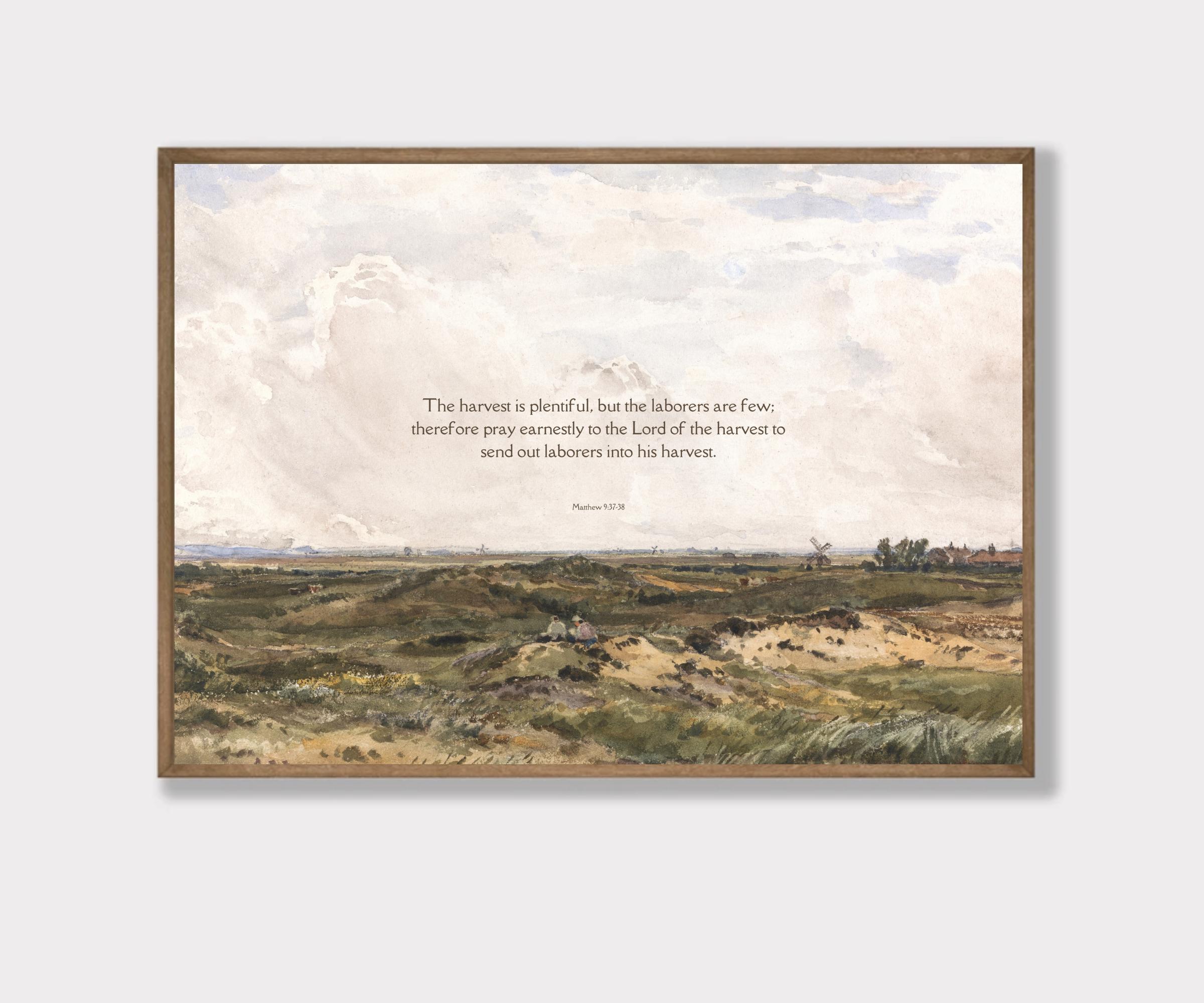 Christian Scripture Wall Art Print Set, Bible Verse Prints (digital ...