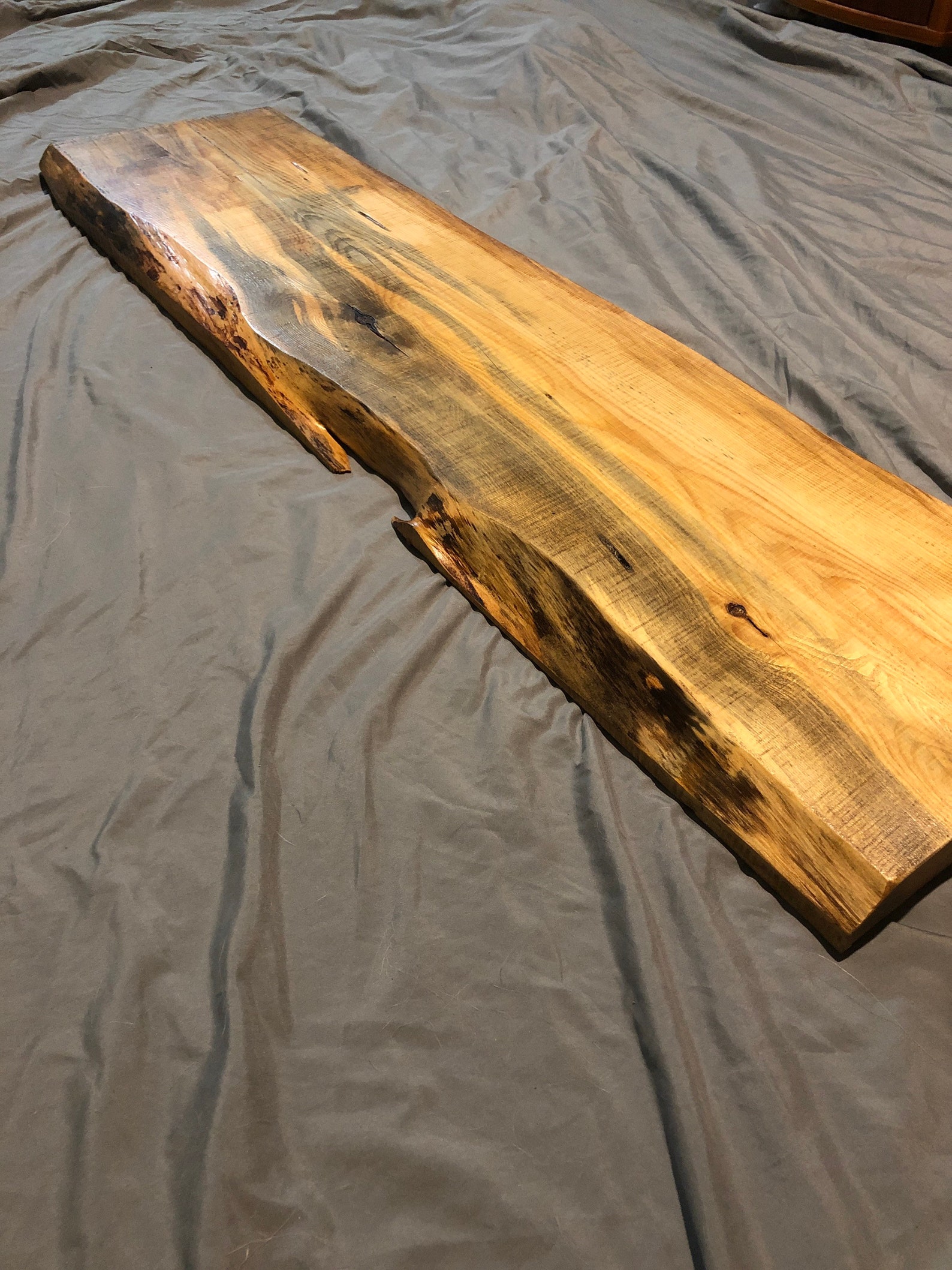 Live Edge Shelf and Brackets Etsy.de