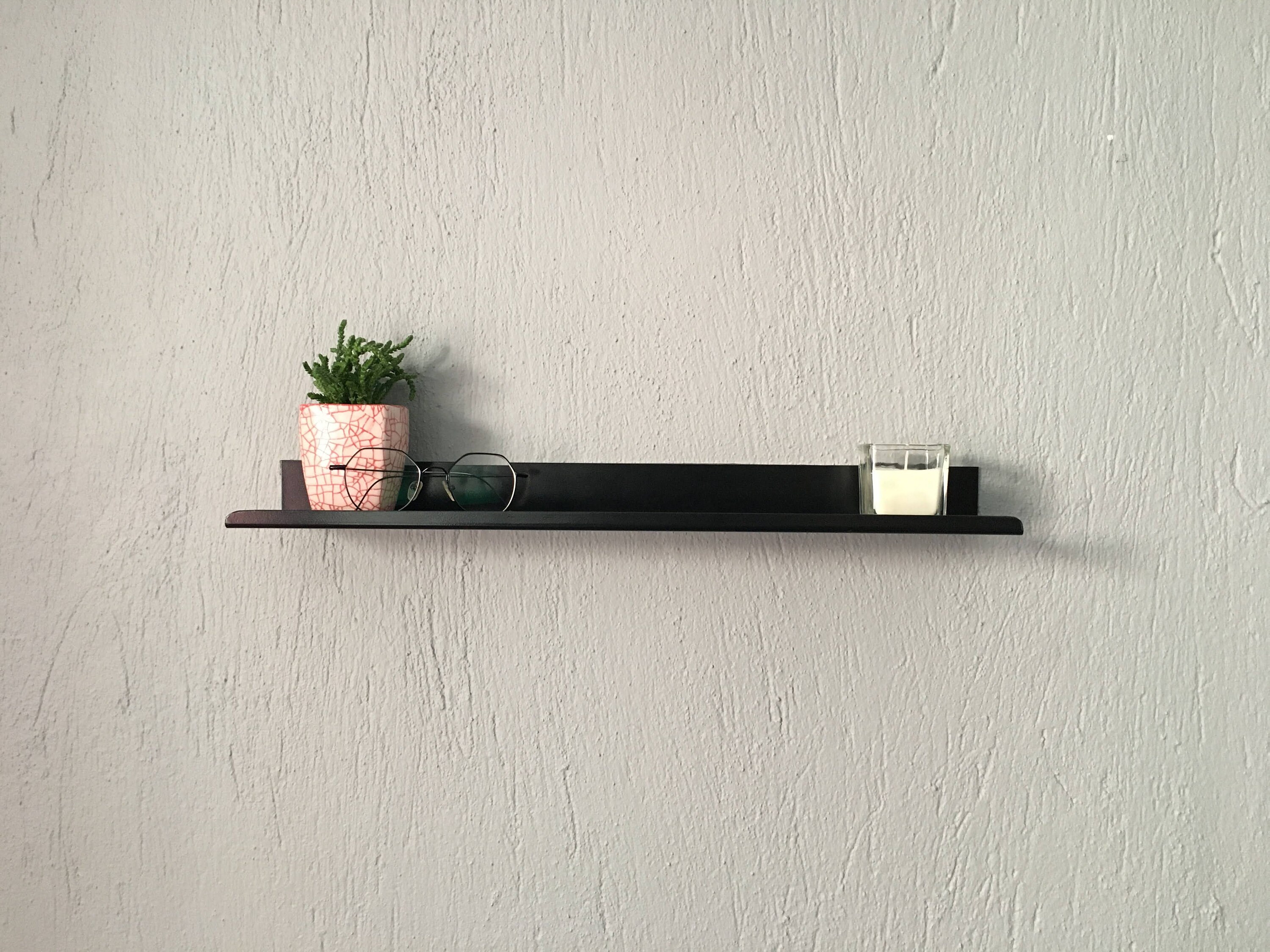 Metal Wall Shelf Metal Kitchen Shelf Wall Shelf For Books | Etsy