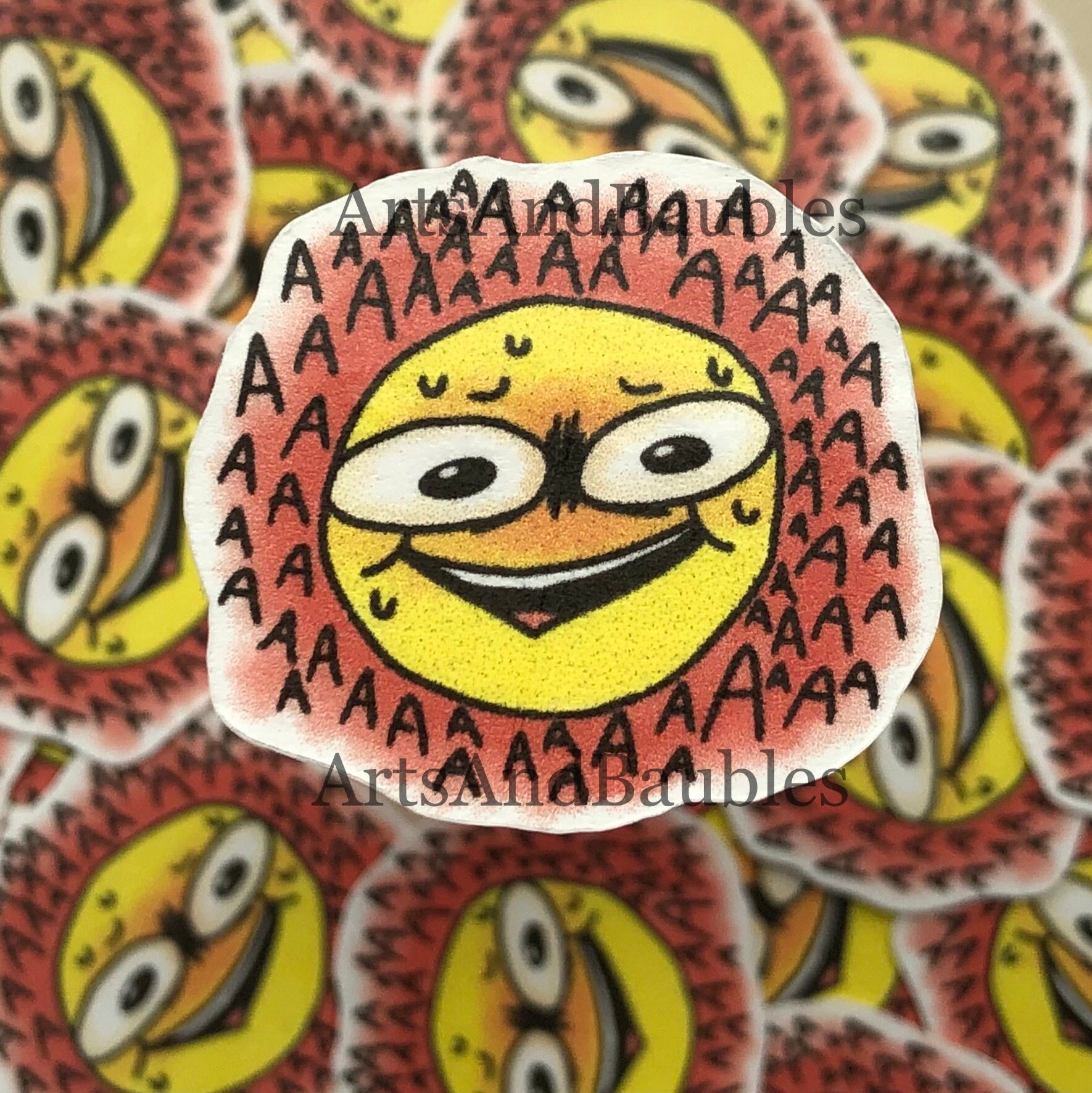 cursed emoji sticker pack Sticker for Sale by dividedlines