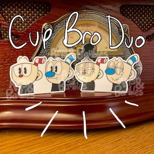 Cup Bro Duo Stickers (2)