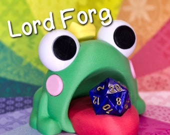 Lord Forg The Dice Guardian! - 3d printed figurine