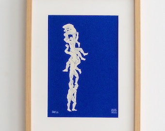 Autonomia, serigrafia in edizione limitata, 2025