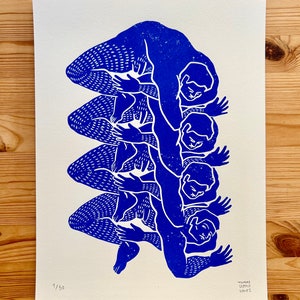 Synchronicity, Serigraphie in limitierter Auflage - Siebdruck