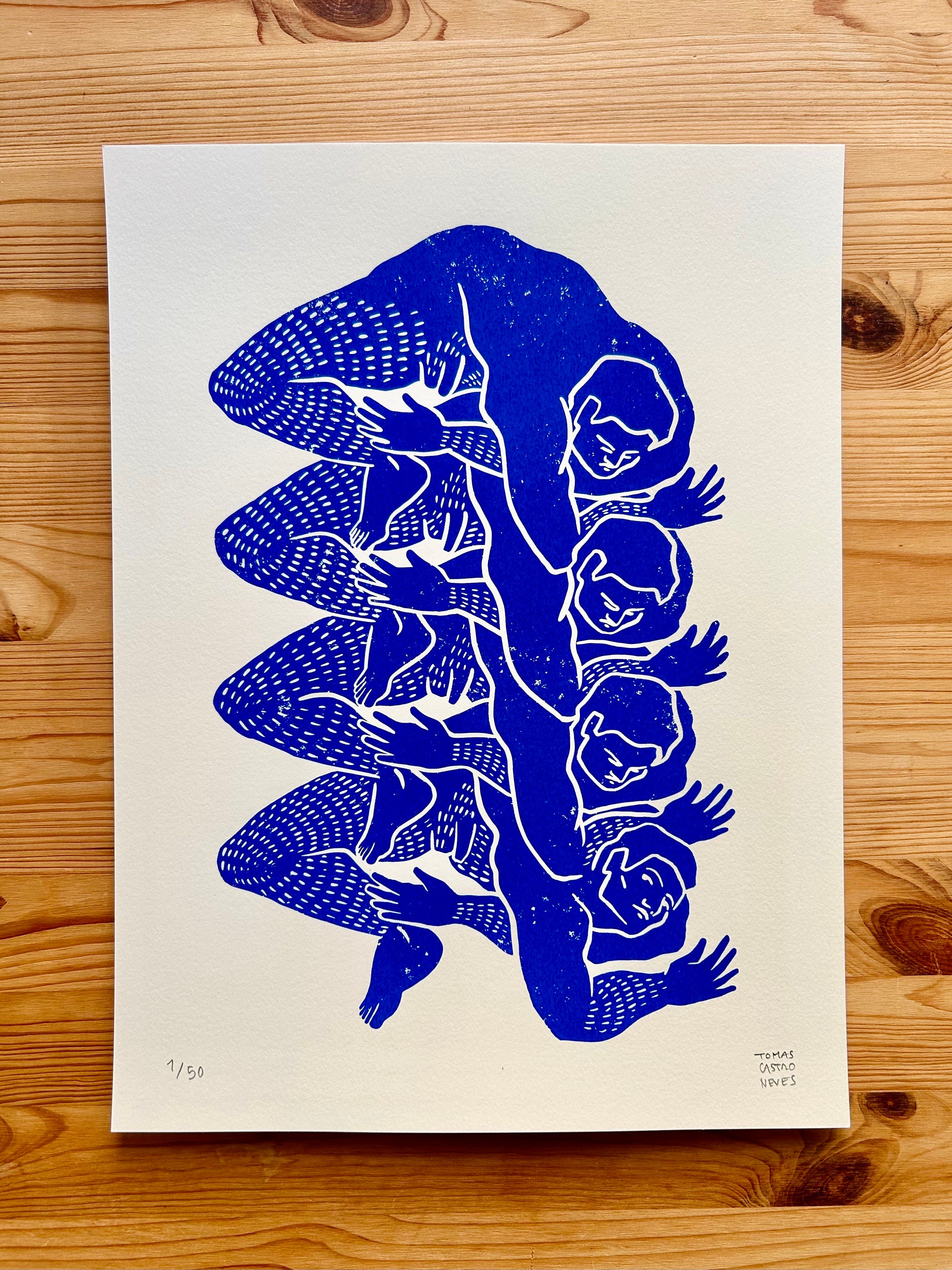 Synchronicity, serigraphy limited edition - screen print