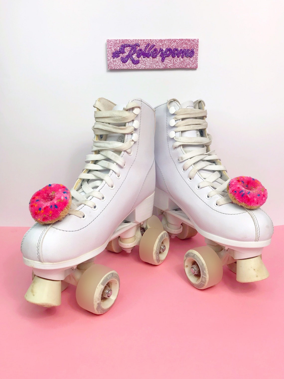 Roller Skate Pom Poms/ Pom Pom Skate Donut/ Skate Accessories/ Etsy