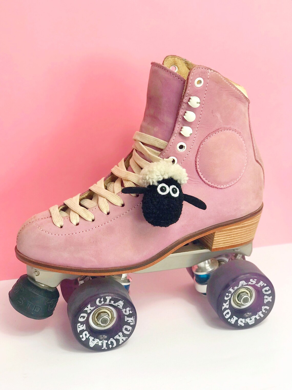 Roller Skate Pom Pom Charm/ Roller Skate Accessories/ Etsy