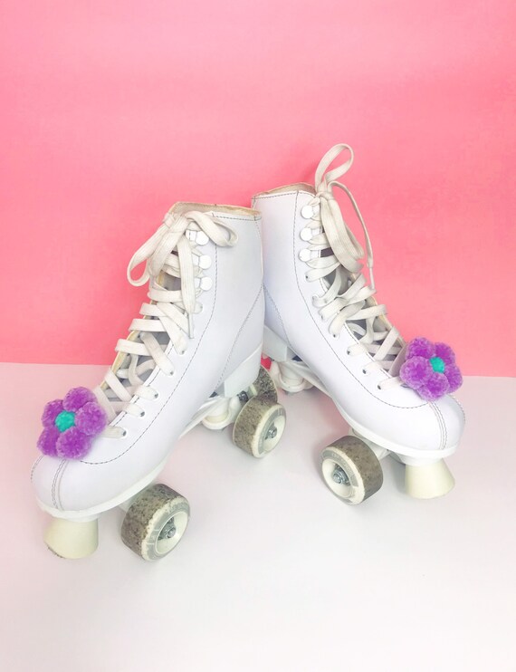 Roller Skate Pom Poms/ Skate Pom Pom Flowers/ Roller Skate Etsy Hong Kong