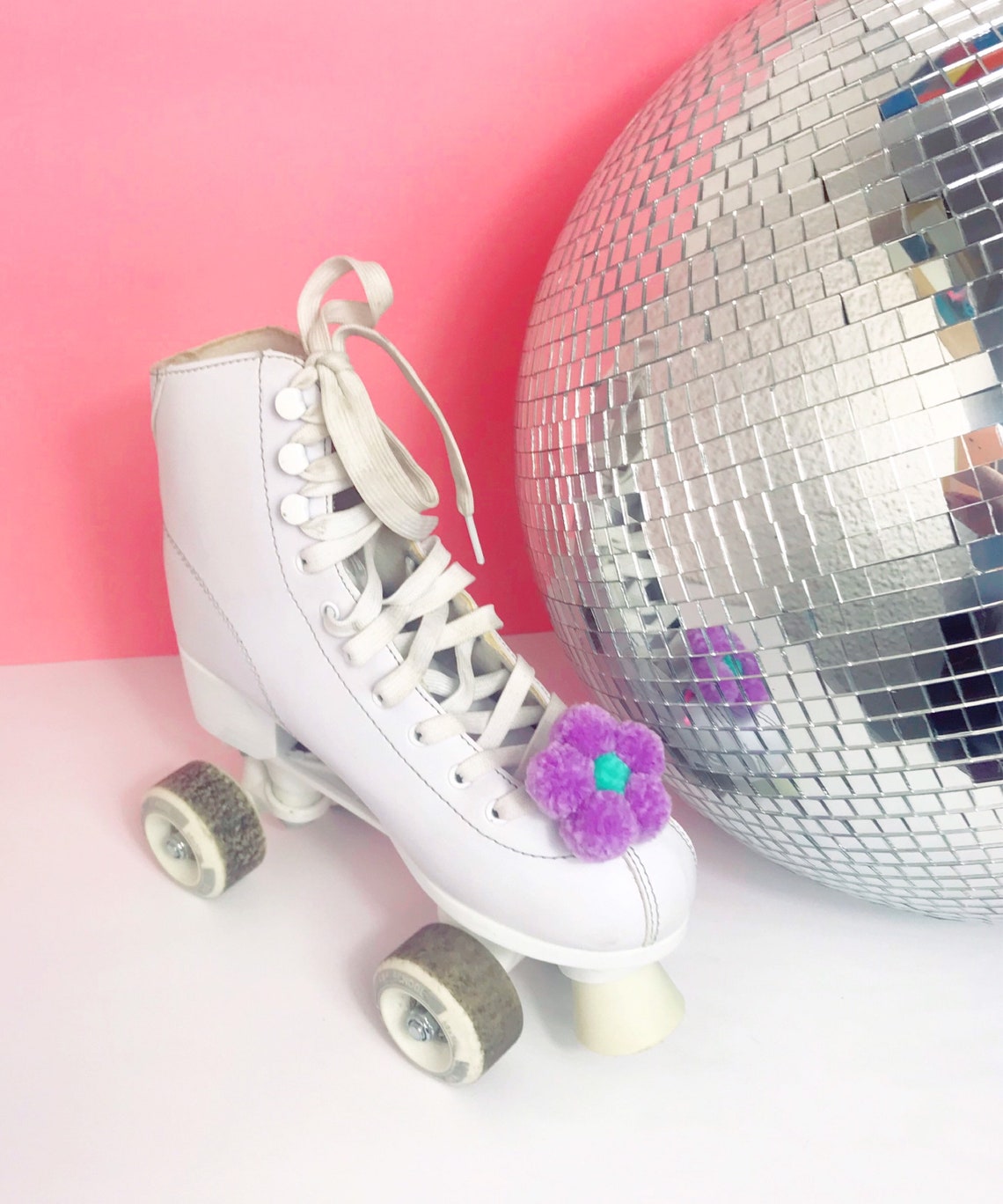 Roller Skate Pom Poms/ Skate Pom Pom Flowers/ Roller Skate Etsy Sweden