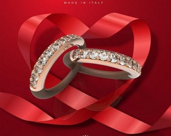925 Silber Ring für Frauen, Roségoldring, Weißer CZ Stein, verstellbares Silikonband, Geschenk für Sie, Silikonring, Geschenkidee zum Muttertag