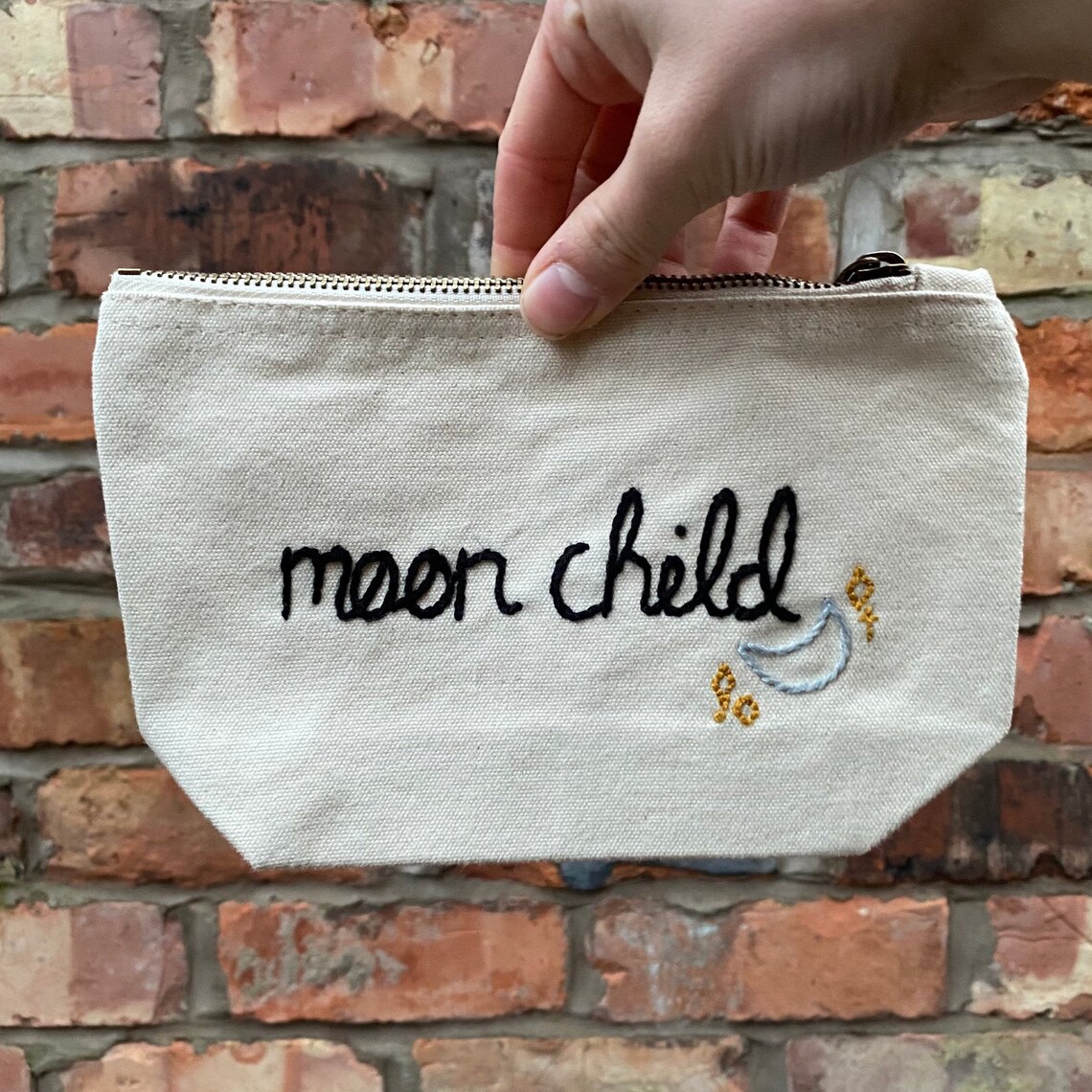 moon makeup bag