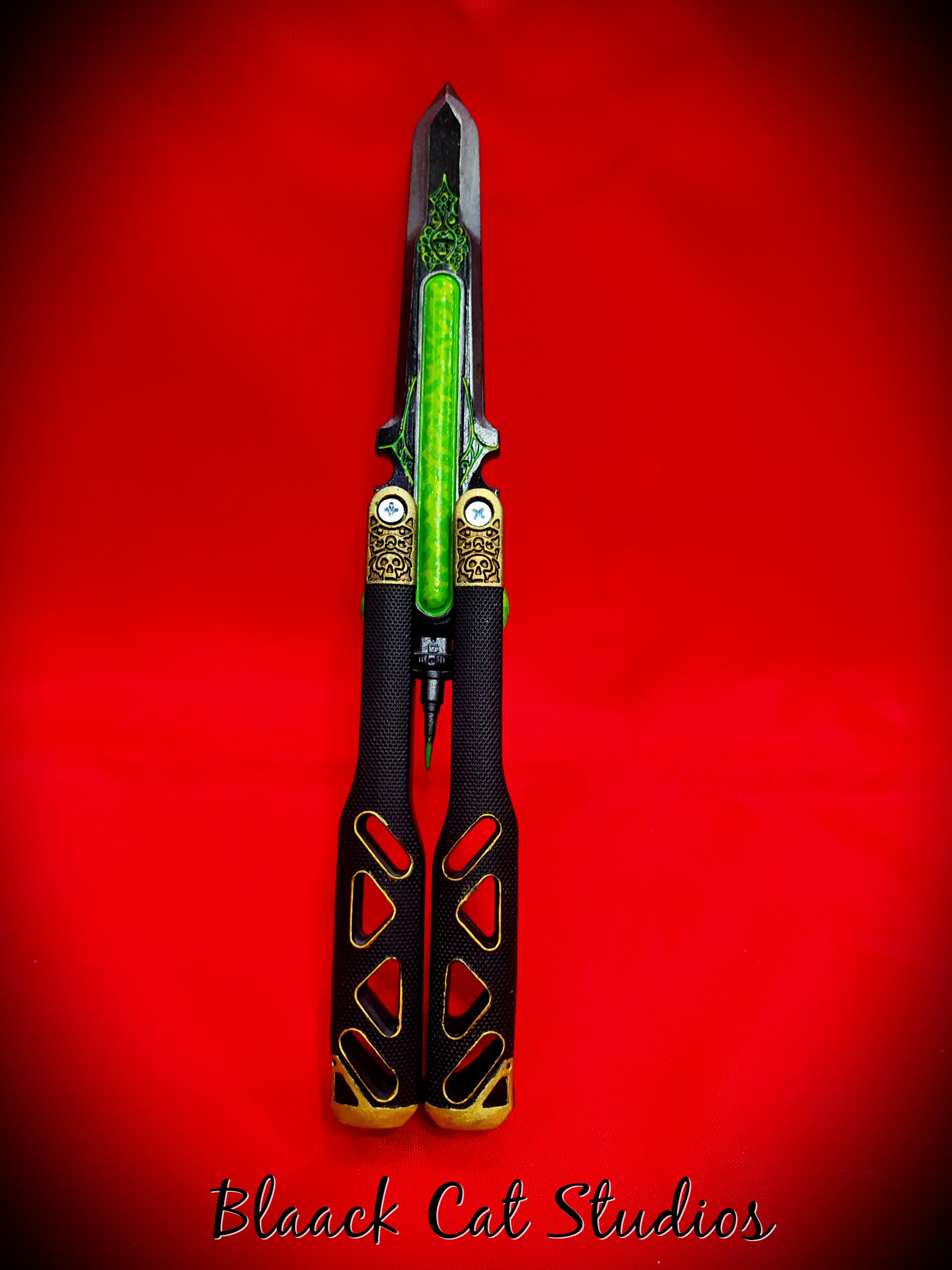 Apex Legends Octane Heirloom Butterfly Knife props cosplay Etsy