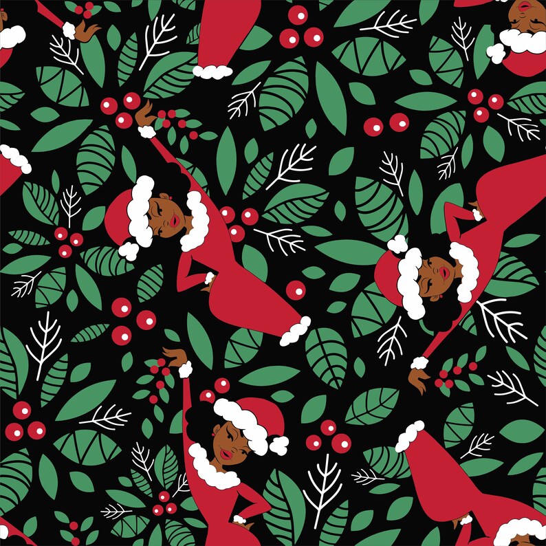 Black Girl Magic Wrapping Paper African American Wrapping | Etsy