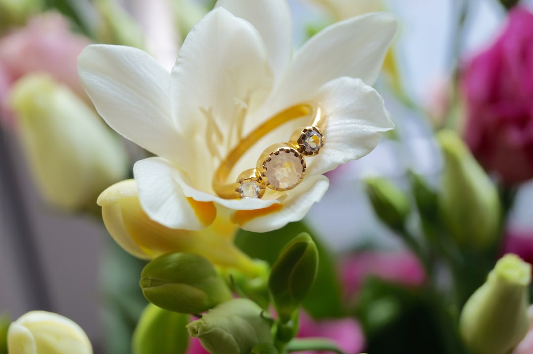 Today, Tomorrow and Always Ring- 3 Stone White Topaz and Rainbow ...