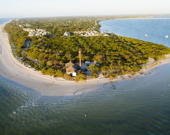 Sanibel Island, Florida, Light House, Drone, Aerial Photography