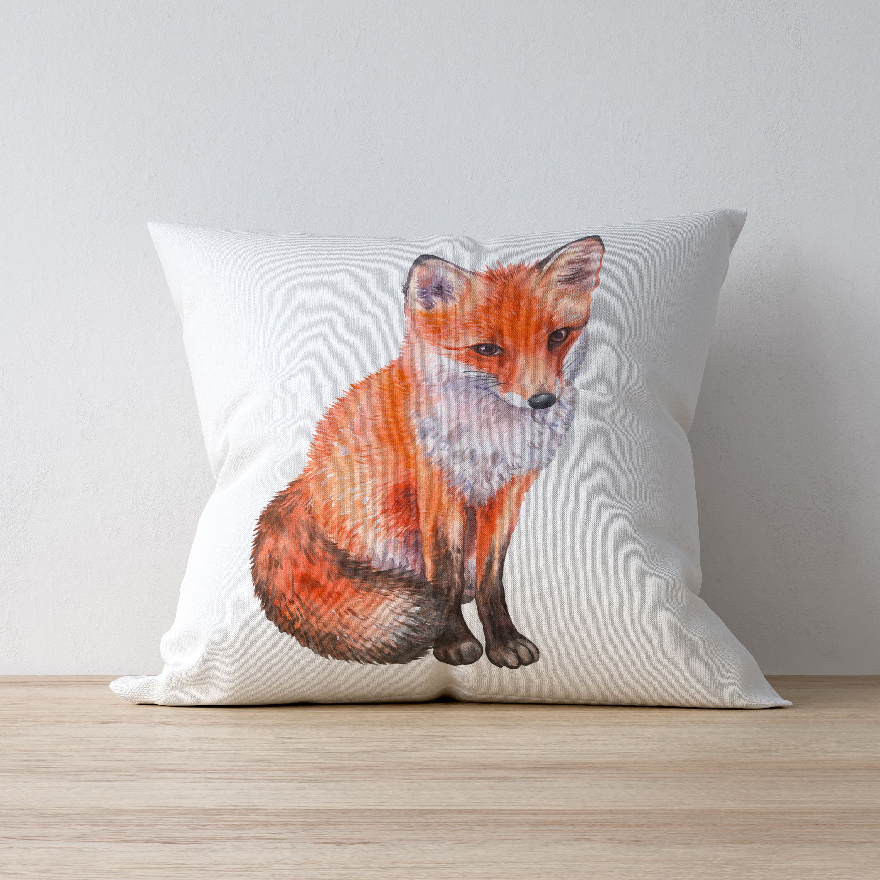Fox Cushion Etsy