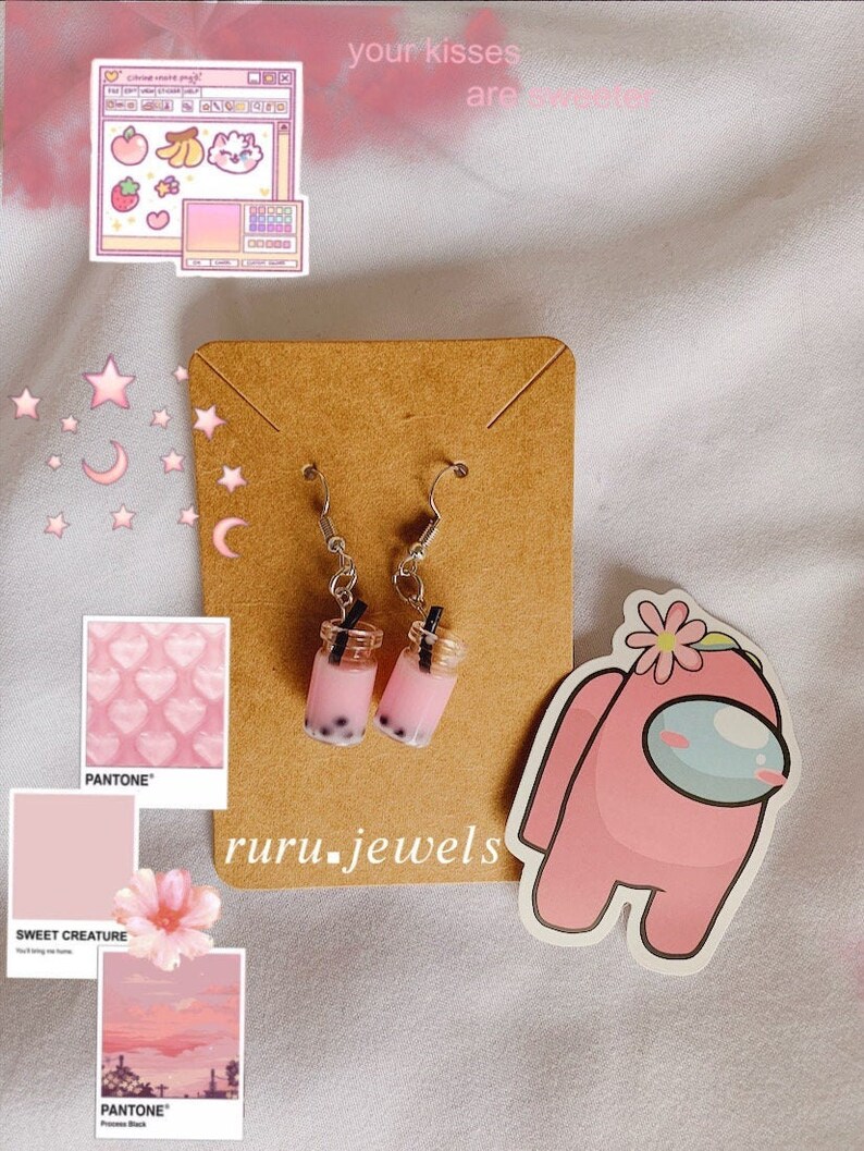 Aesthetic Boba Jewelry