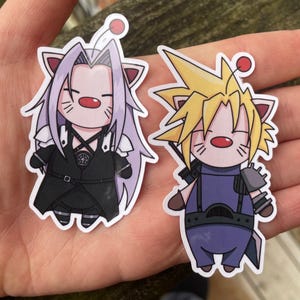 Final Fantasy 7: Cloud + Sephiroth Moogles