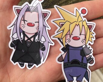 Final Fantasy 7: Cloud + Sephiroth Moogles