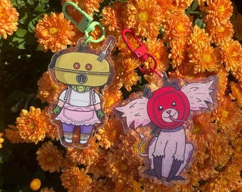 DRHDR: Pieman and Dog Charms