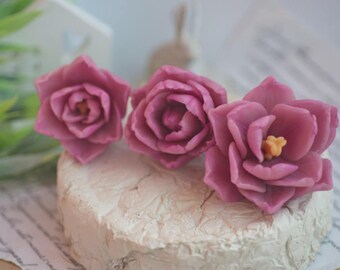 Tulip Silicone Mold – Realistic Flower Soap Mold – Floral Candle Mold – Spring Bouquet DIY Craft Mold