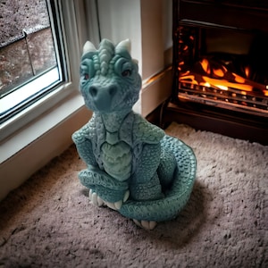 3D Dragon Silicone Mold: Handmade Resin, Soap, Candle Making