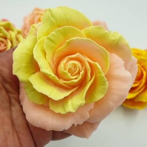 Big rose mold, Silicon mold, Flower mold,  3D Mold, Flower Silicone mold, Flower Soap Mold,3D Mold Silicone mold flower Flower silicone mold