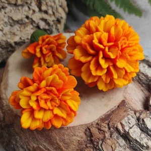 molde de flor 3d molde de calêndula 3d molde de flor de calêndula