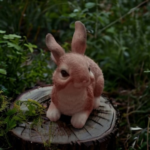 3D Rabbit Silicone Soap Mold: Handmade Craft Supply