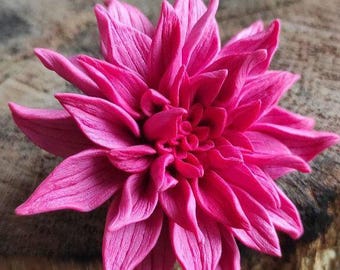 Dahlia Silicone Soap Mold: Floral Soap Making Supplies