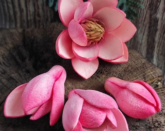 Magnolia Flower Silicone Mold: 3D  Soap Making