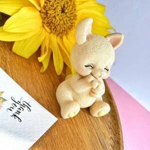 Rabbit mold Silicon mold Animal mold 3D Resin mold 3D Mold Silicone mold flower Animal silicone molds Soap making Сustom mold Сustom soap