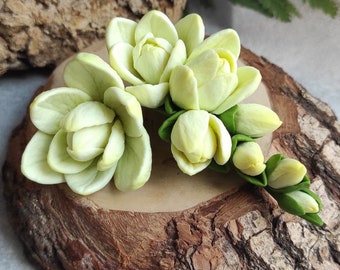 Freesia mold 3d flower mold 3d freesia mold